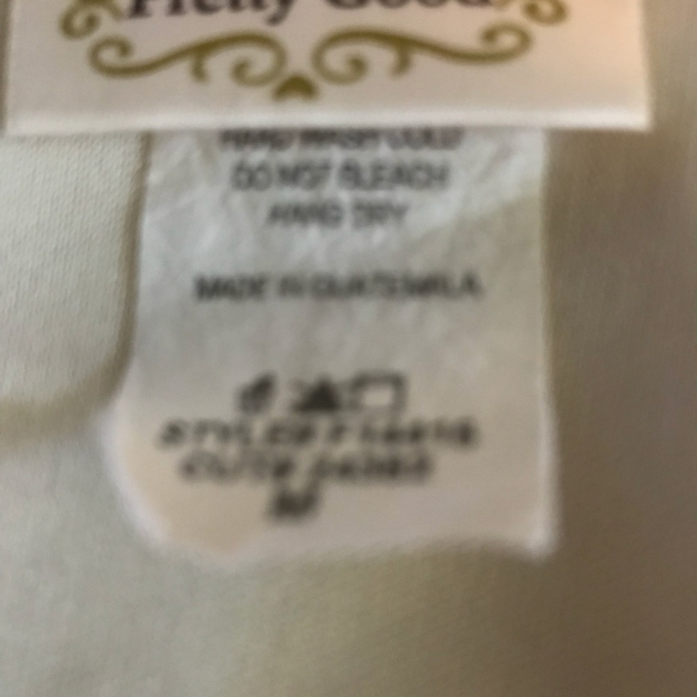 Cream Lace Ruffle Tank - Picture 7 of 7